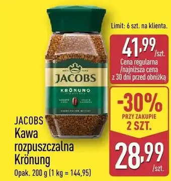 ALDI Kawa rozpuszczalna Krönung oferta