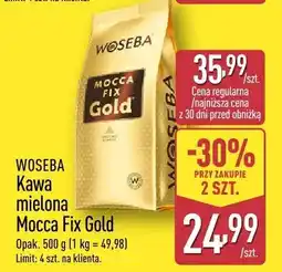 ALDI Kawa mielona Mocca Fix Gold oferta