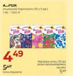 Jawa Drogerie A...psik chusteczki higieniczne oferta