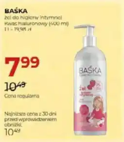 Jawa Drogerie Baśka żel do higieny intymnci kwas hialuronowy oferta