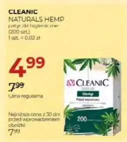 Jawa Drogerie Cleanic naturals hemp patyczki higieniczne oferta