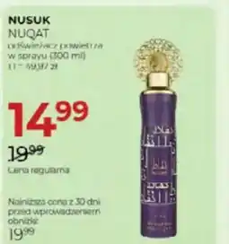 Jawa Drogerie Nusuk nuqat odświeżacz powietrza w sprayu oferta