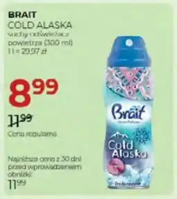 Jawa Drogerie Brait cold alaska suchy odświeżacz powietrza oferta