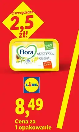 Lidl Margaryna Flora Original oferta