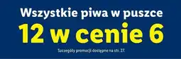 Lidl Wszystkie piwa w puszce oferta
