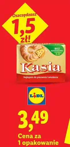 Lidl Margaryna Kasia oferta