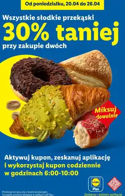 Lidl Słodkie przekąski oferta
