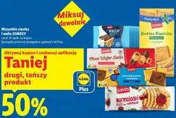 Lidl Wszystkie ciastka i wafle SONDEY oferta