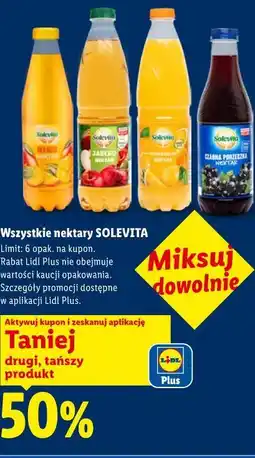 Lidl Wszystkie nektary SOLEVITA oferta