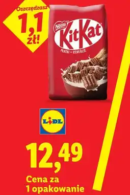 Lidl Płatki śniadaniowe KitKat Nestlé oferta