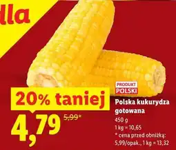 Lidl Polska kukurydza gotowana oferta
