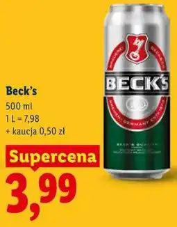 Lidl Beck's oferta