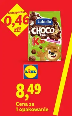 Lidl Płatki śniadaniowe Choco Kulki Lubella/Kubuś oferta