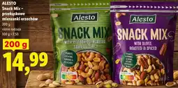 Lidl Alesto Snack Mix - przekąskowe mieszanki orzechów oferta