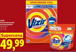 Lidl Proszek lub kapsułki do prania kolorów oferta