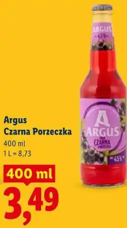 Lidl Argus Czarna Porzeczka oferta