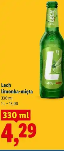 Lidl Lech limonka-mięta oferta