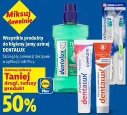 Lidl DENTALUX Wszystkie produkty do higieny jamy ustnej oferta