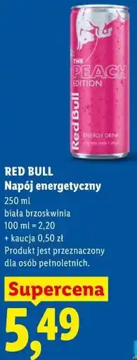 Lidl RED BULL Napój energetyczny oferta