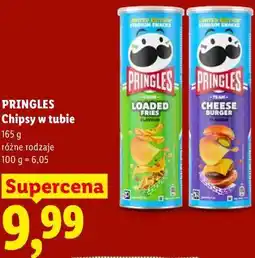 Lidl PRINGLES Chipsy w tubie oferta