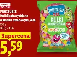 Lidl FRUITUSIE Kulki kukurydziane o smaku owocowym, XXL oferta