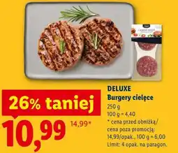 Lidl DELUXE Burgery cielęce oferta