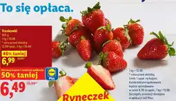 Lidl Truskawki oferta