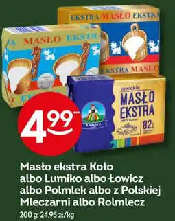 Żabka Masło ekstra oferta