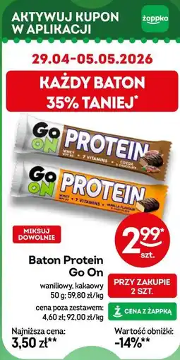 Żabka Baton Protein Go On oferta