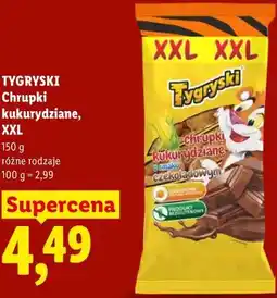 Lidl TYGRYSKI Chrupki kukurydziane, XXL oferta