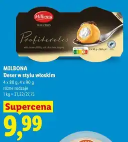 Lidl MILBONA Deser w stylu włoskim oferta