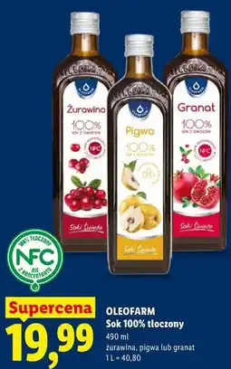 Lidl Sok 100% tłoczony oferta