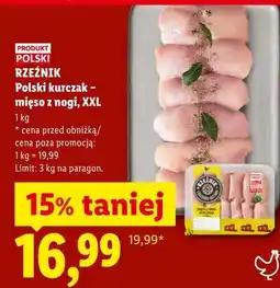 Lidl Polski kurczak - mięso z nogi, XXL oferta