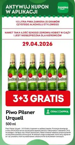 Żabka Piwo Pilsner Urquell oferta