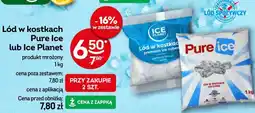 Żabka Lód w kostkach Pure Ice lub Ice Planet oferta