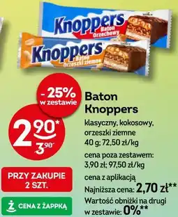 Żabka Baton Knoppers oferta
