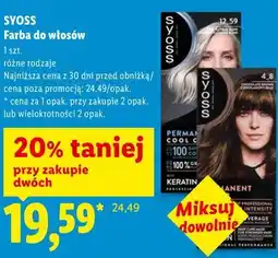 Lidl SYOSS Farba do włosów oferta