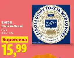 Lidl E.WEDEL Torcik Wedlowski oferta