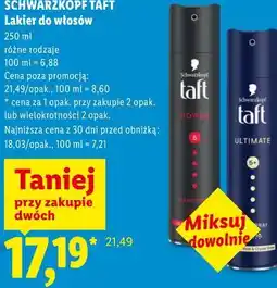 Lidl SCHWARZKOPF TAFT Lakier do włosów oferta
