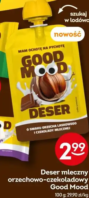 Żabka Deser mleczny orzechowo-czekoladowy Good Mood oferta