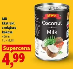 Lidl MK Ekstrakt z miąższu kokosa oferta