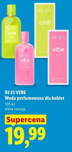 Lidl BI ES VIBE Woda perfumowana dla kobiet oferta