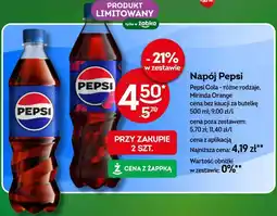 Żabka Napój Pepsi oferta
