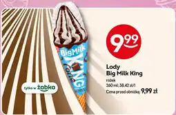 Żabka Lody Big Milk King rożek oferta