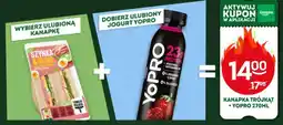 Żabka Kanapka trójkąt Tomcio Paluch + Jogurt YoPRO 270 ml oferta