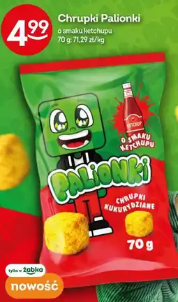 Żabka Chrupki Palionki o smaku ketchupu oferta