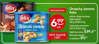 Żabka Orzechy ziemne Felix oferta