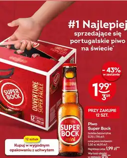 Żabka Piwo Super Bock mini oferta