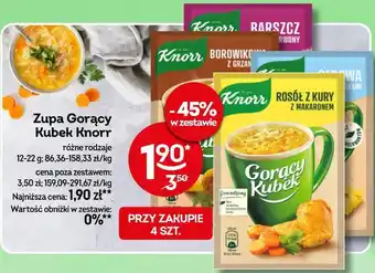 Żabka Zupa Gorący Kubek Knorr oferta