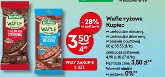 Żabka Wafle ryżowe Kupiec oferta